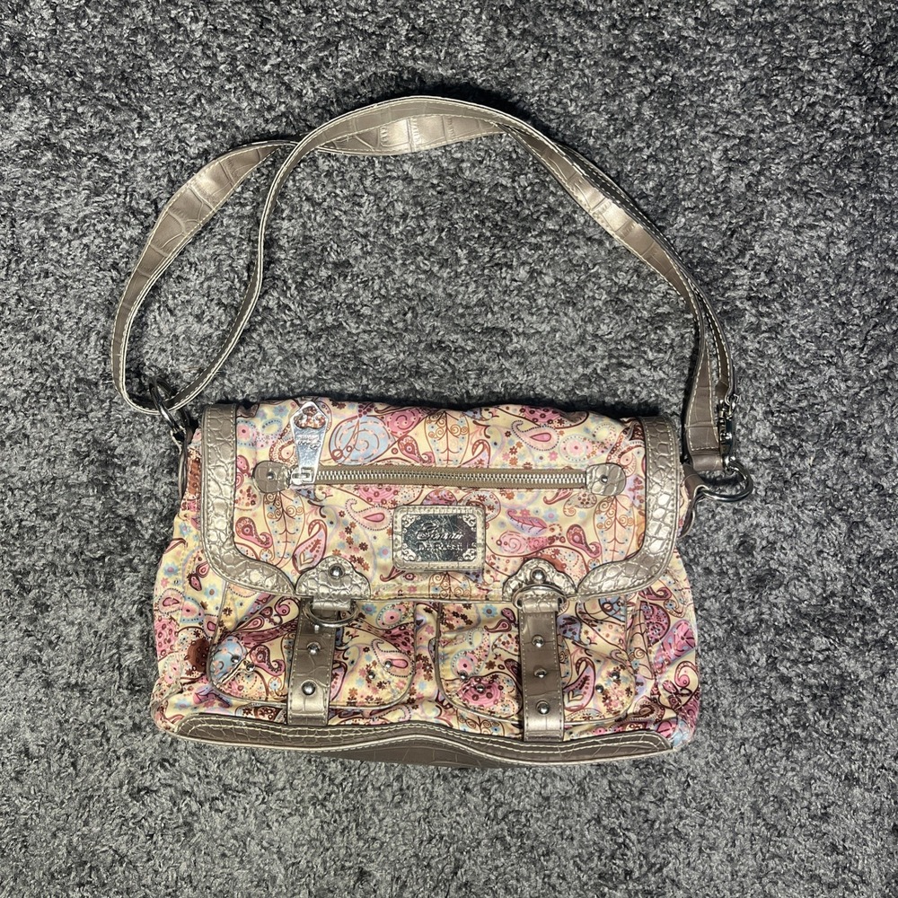 genna de rossi purse‎ Cross Body Fold Over Top